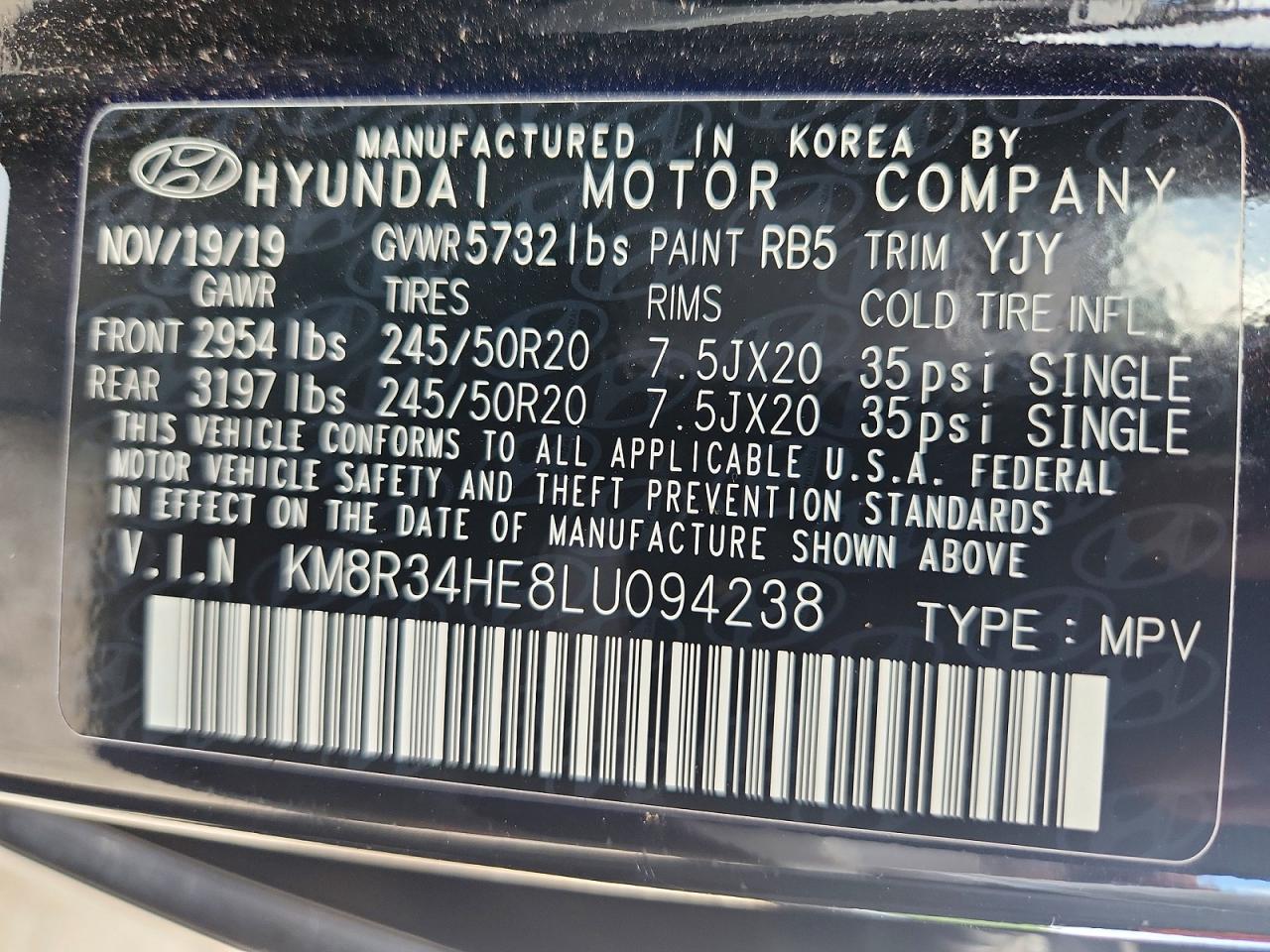 Hyundai PALISADE Sel