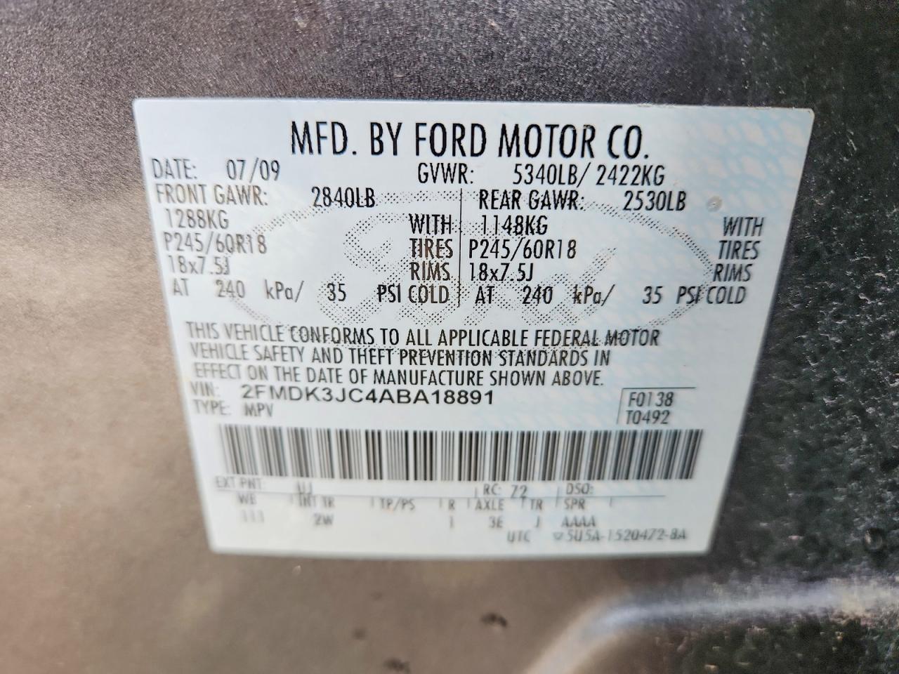 Ford Edge Sel