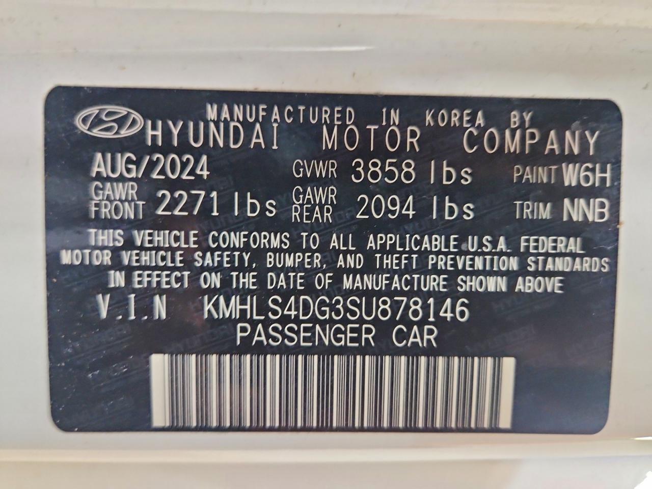 Hyundai ELANTRA Sel