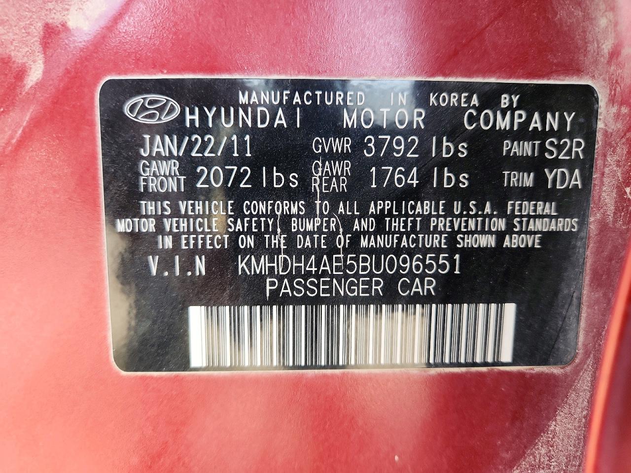 Hyundai ELANTRA Gls