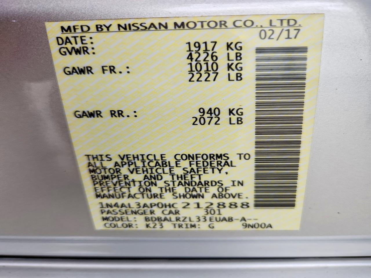Nissan Altima 2.5