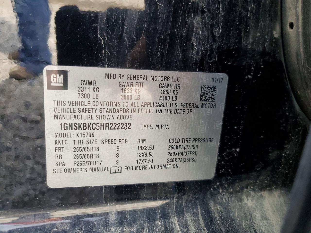 Chevrolet Tahoe Lt