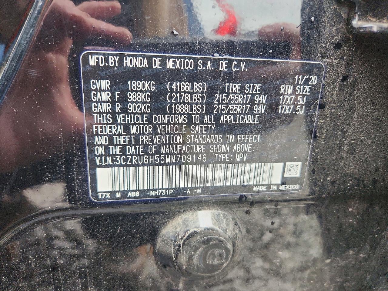 Honda HR-V Ex
