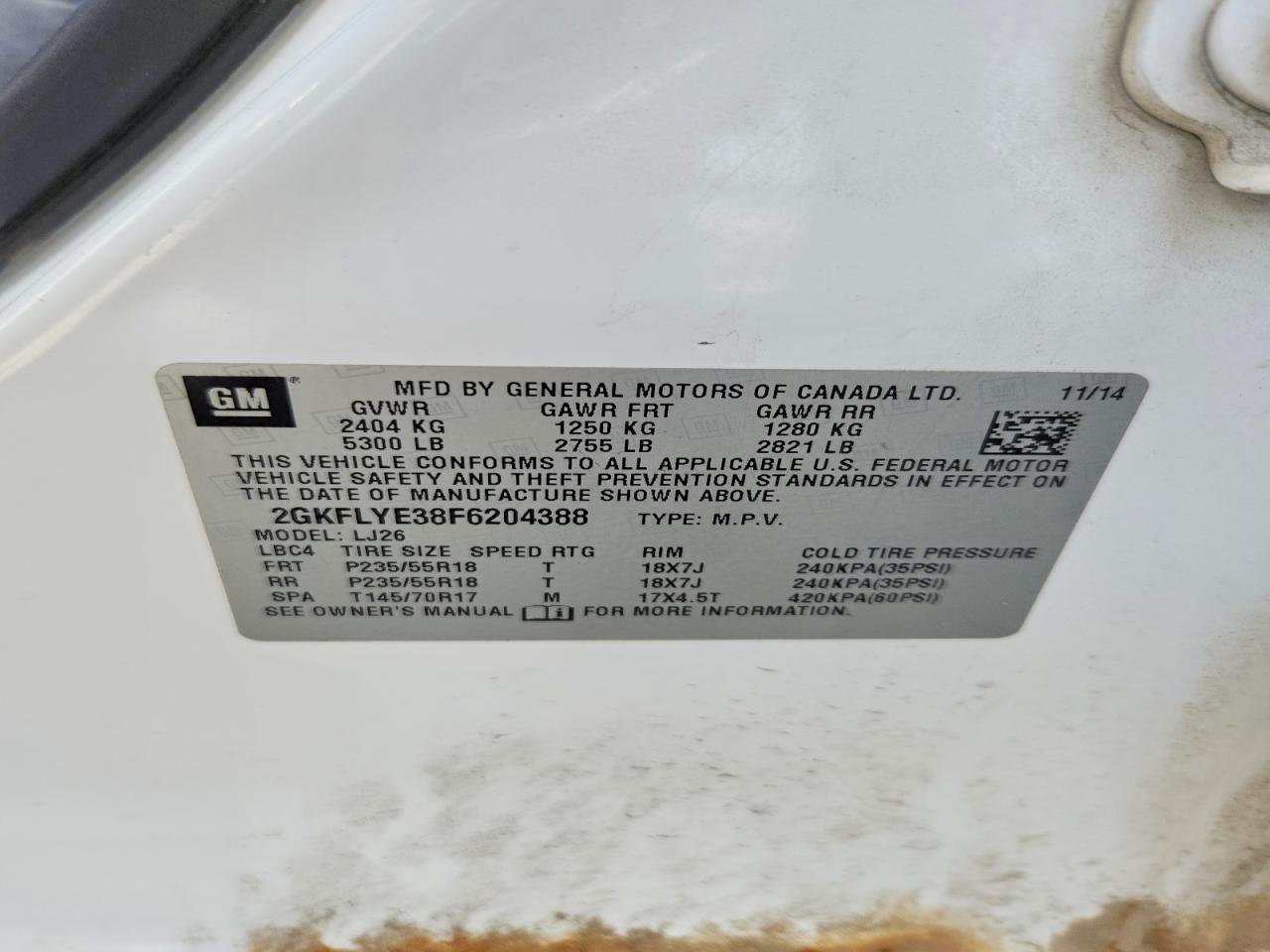 GMC Terrain Slt