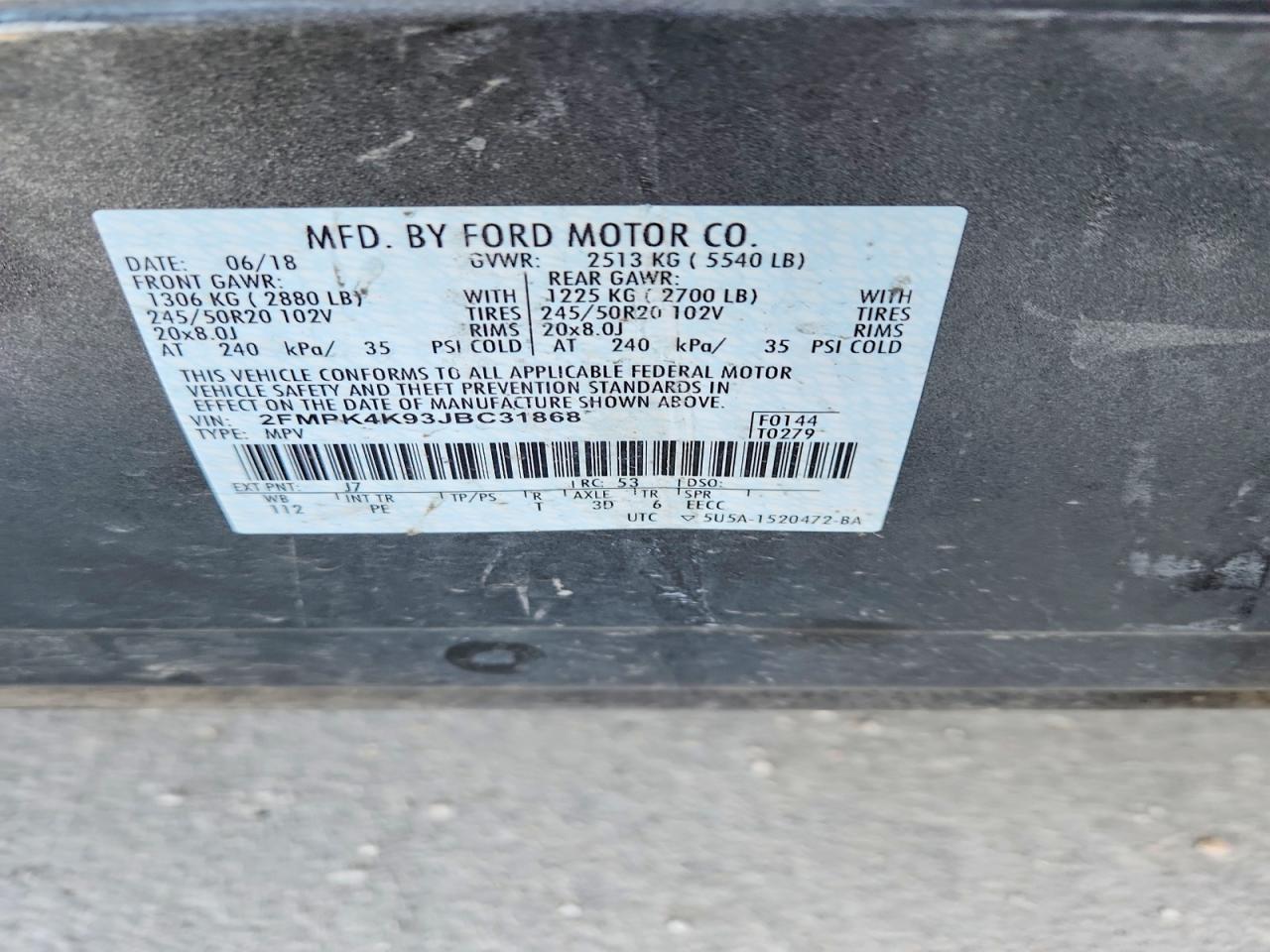 Ford Edge Titanium