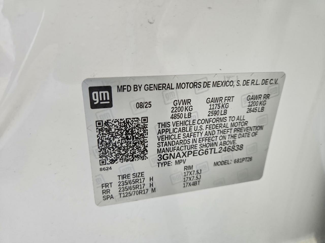 Chevrolet Equinox Lt