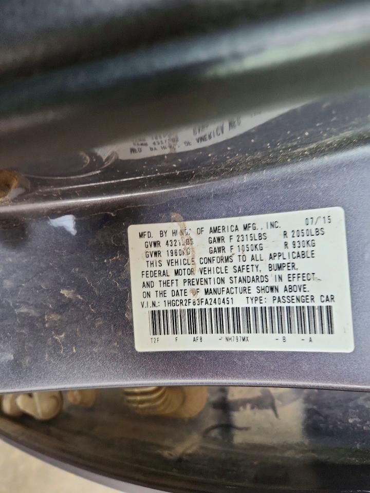 Honda Accord Exl