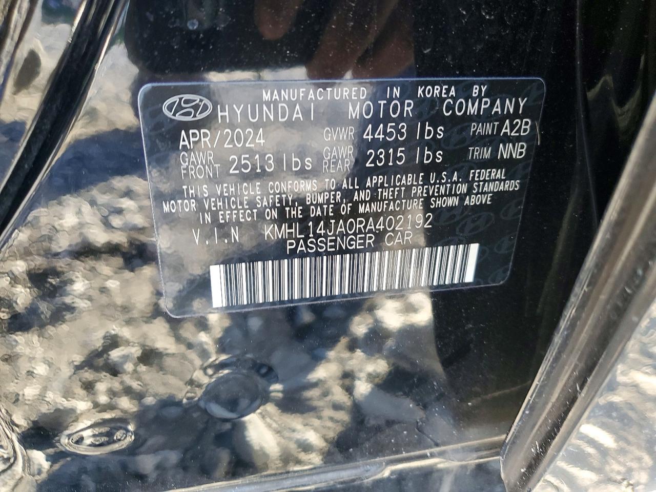 Hyundai SONATA Sel