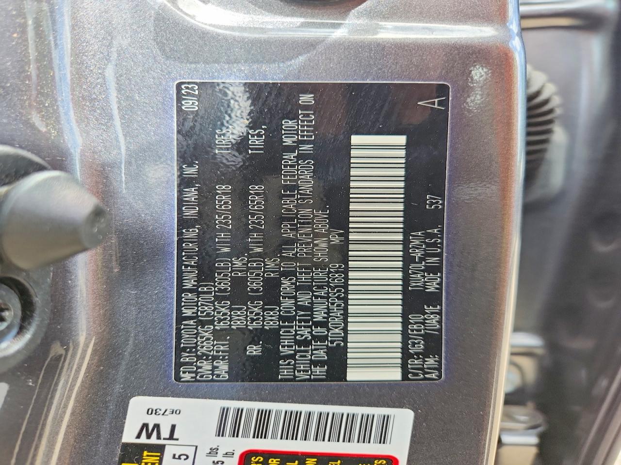 Toyota Highlander Xle