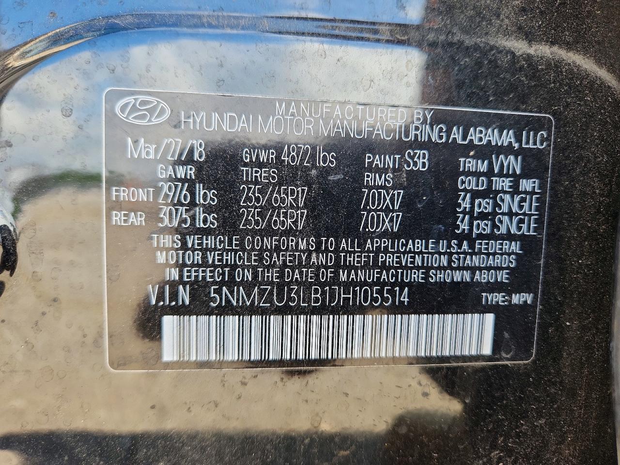 Hyundai SANTA FE 2.4l