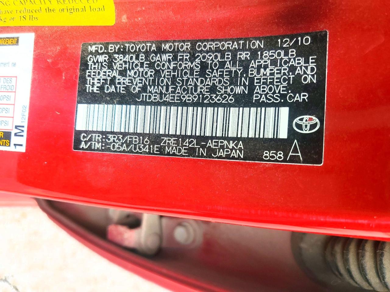 Toyota Corolla Le