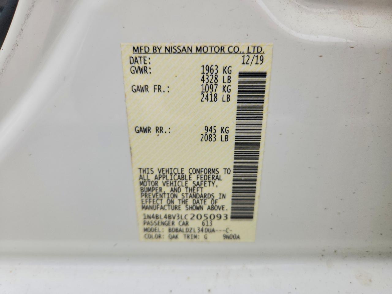 Nissan Altima S