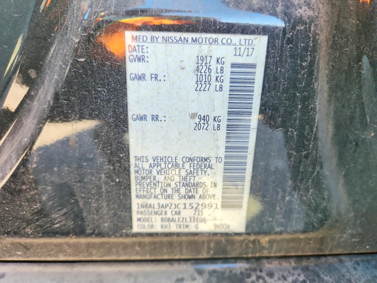 Nissan Altima 2.5 S