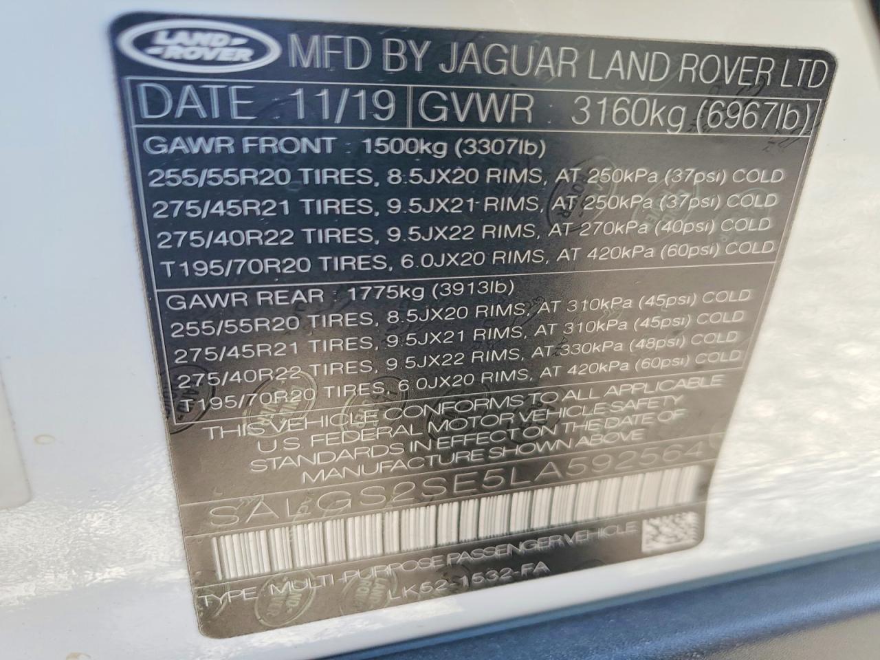 Land Rover Range Rover P525 Hse