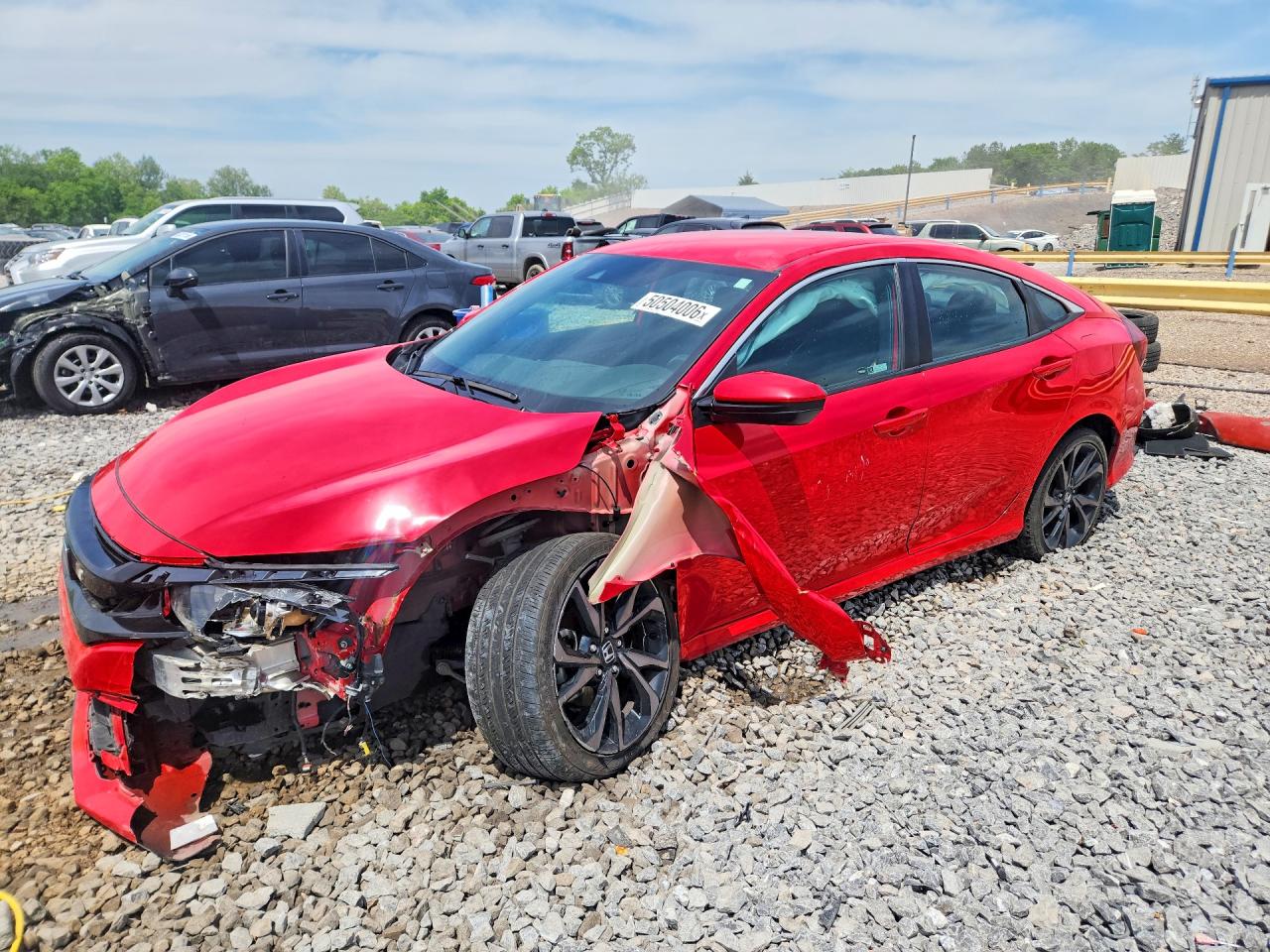 Salvage Honda Civic Image