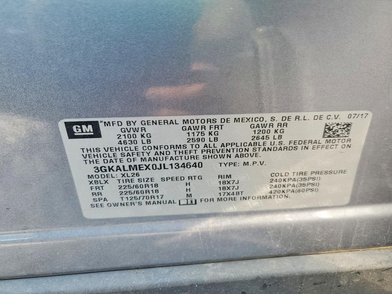 GMC Terrain Sle