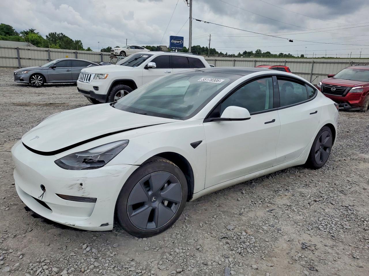 Salvage Tesla Model 3 Image
