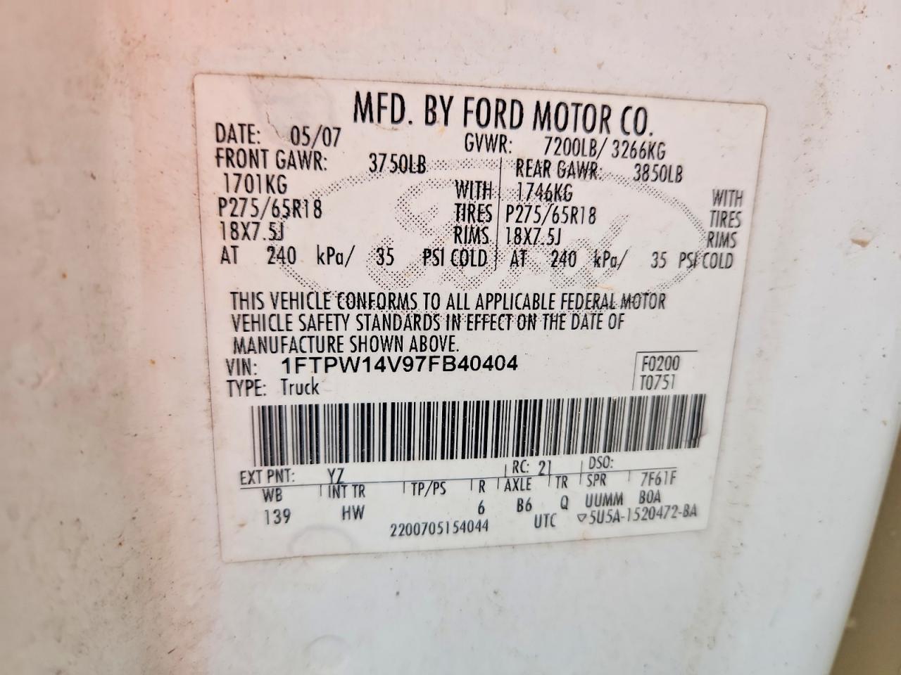 Ford F-150 Supercrew