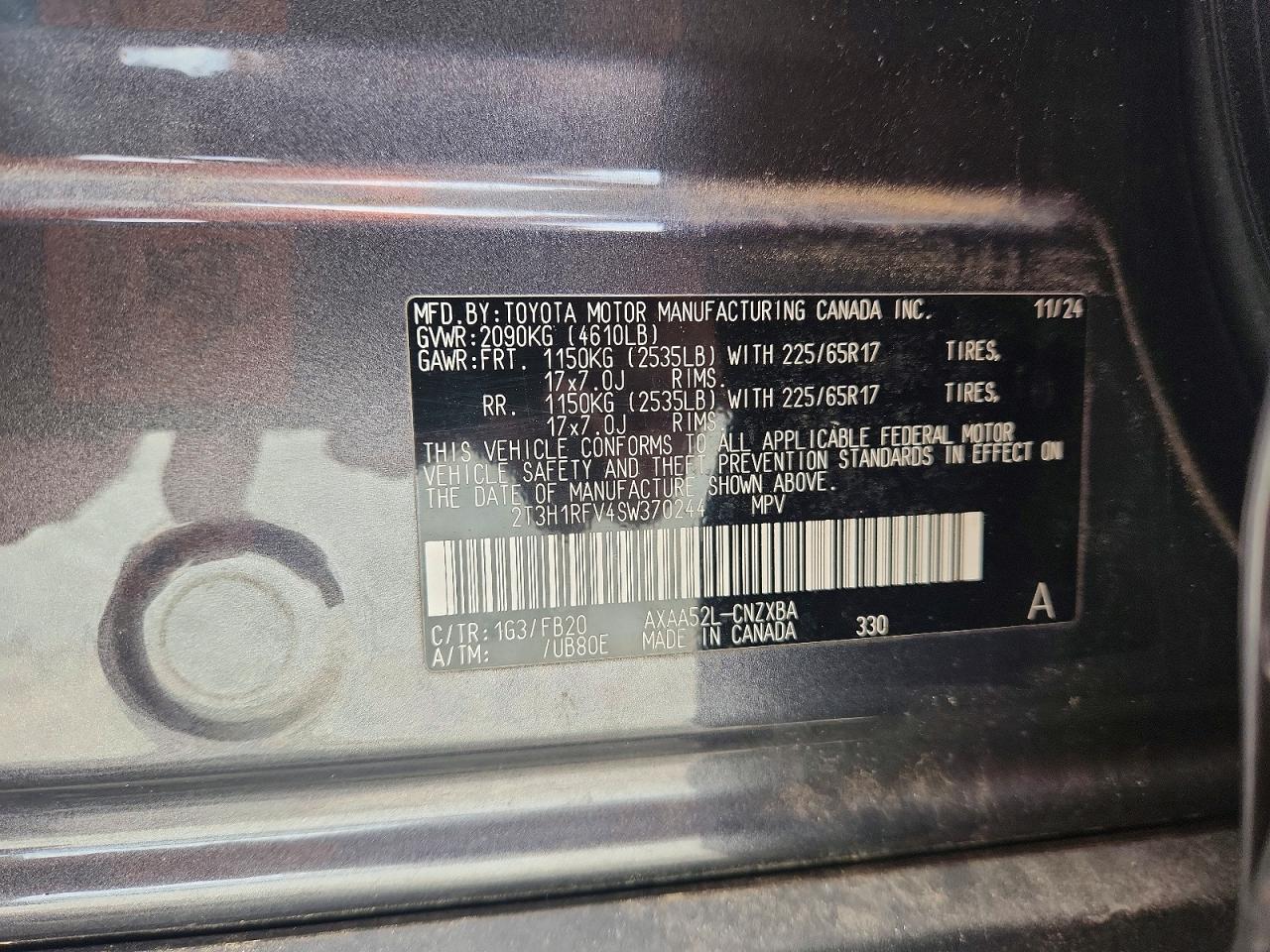 Toyota RAV4 Le