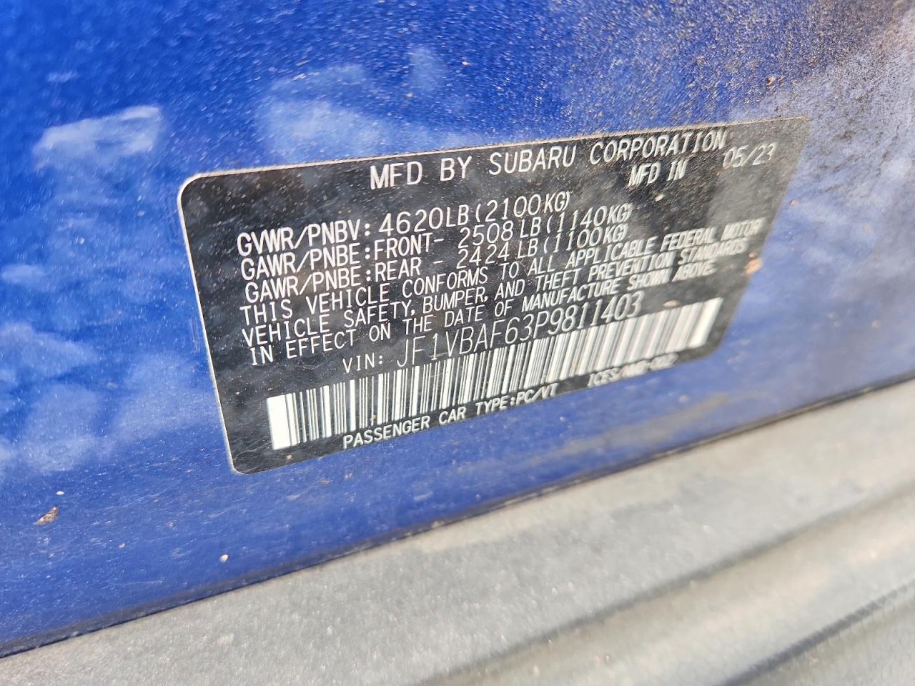 Subaru WRX Premium