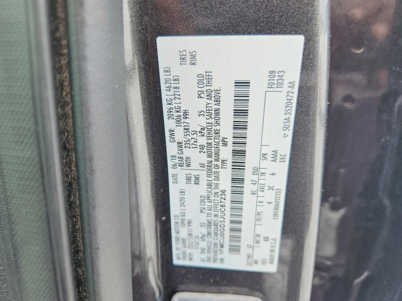 Ford Escape Se