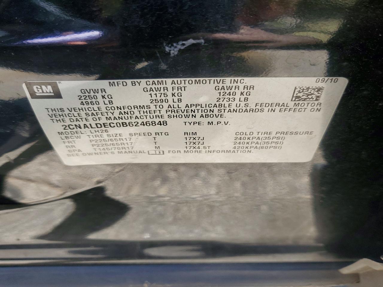 Chevrolet Equinox Lt