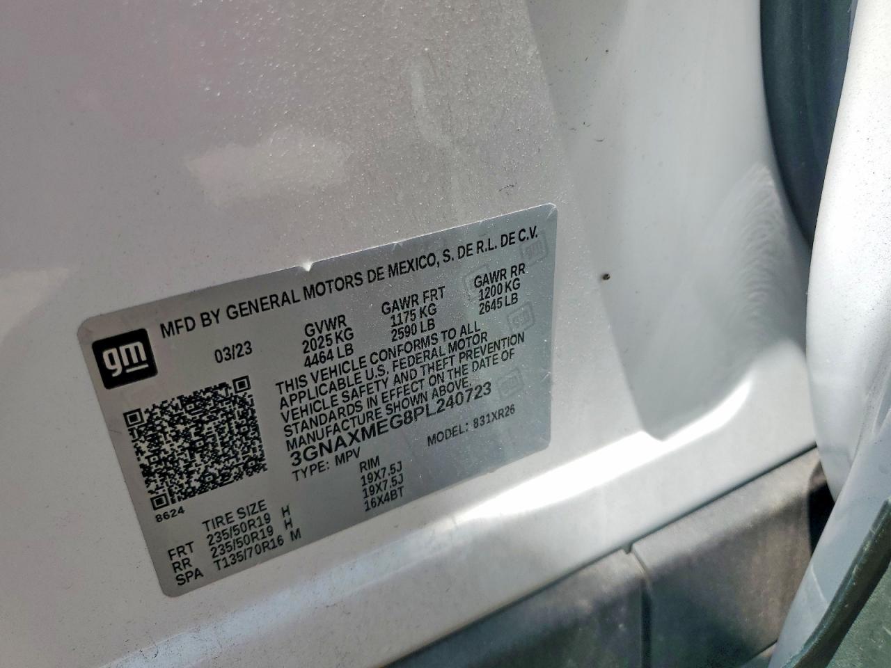 Chevrolet Equinox Rs