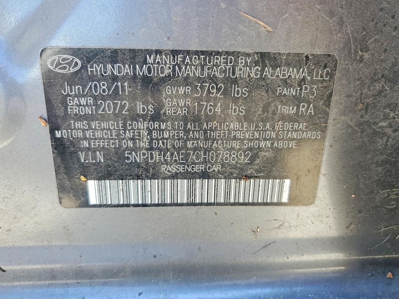 Hyundai ELANTRA Gls