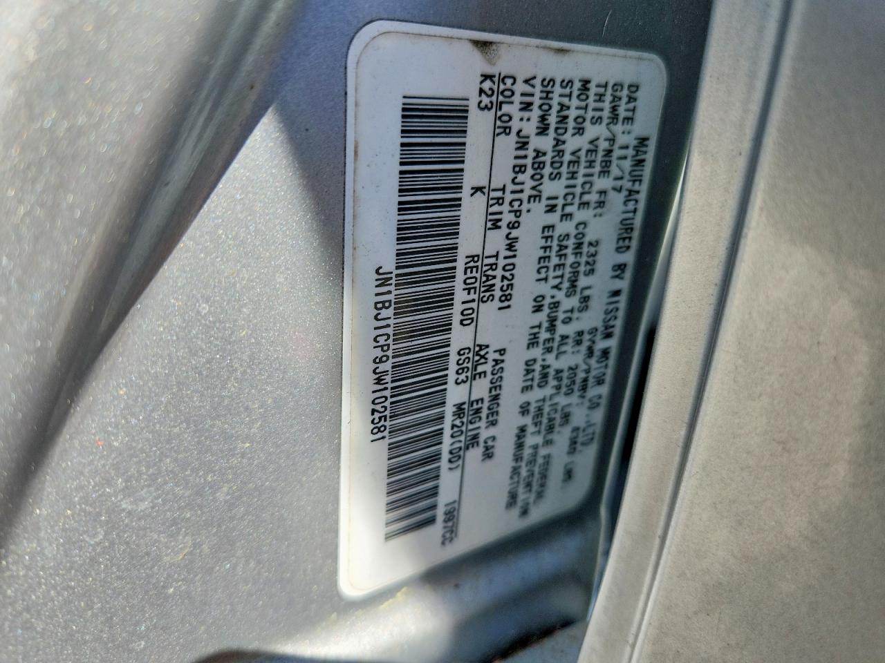 Nissan Rogue Sv
