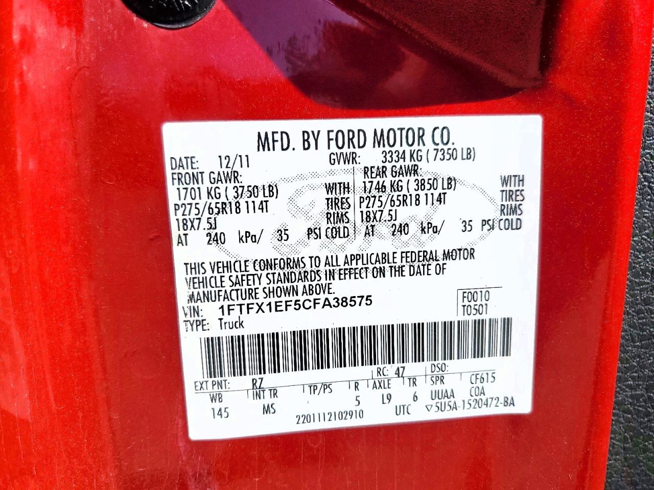 Ford F-150 Super Cab