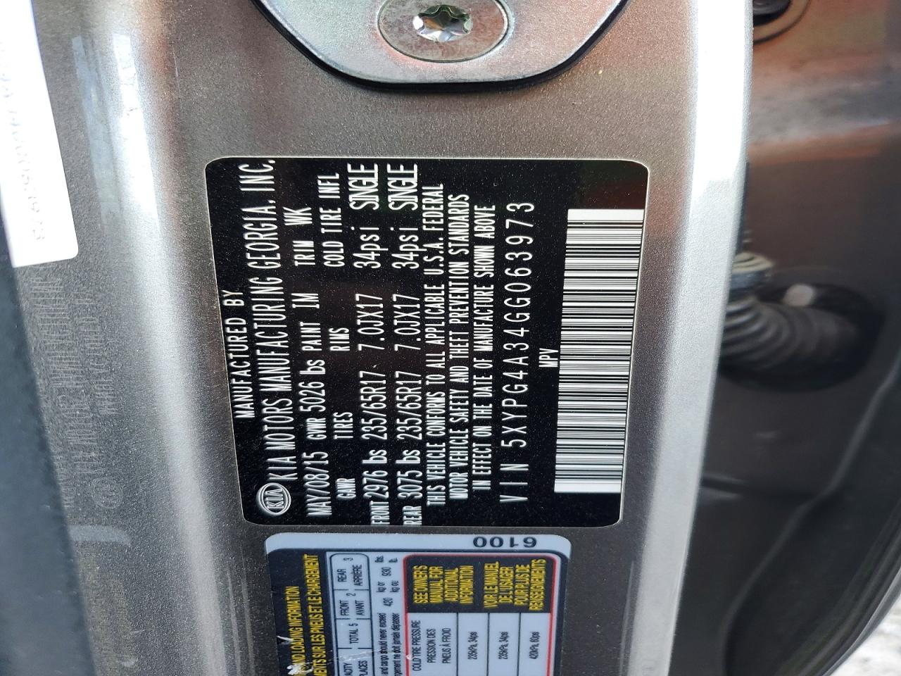 Kia Sorento Lx