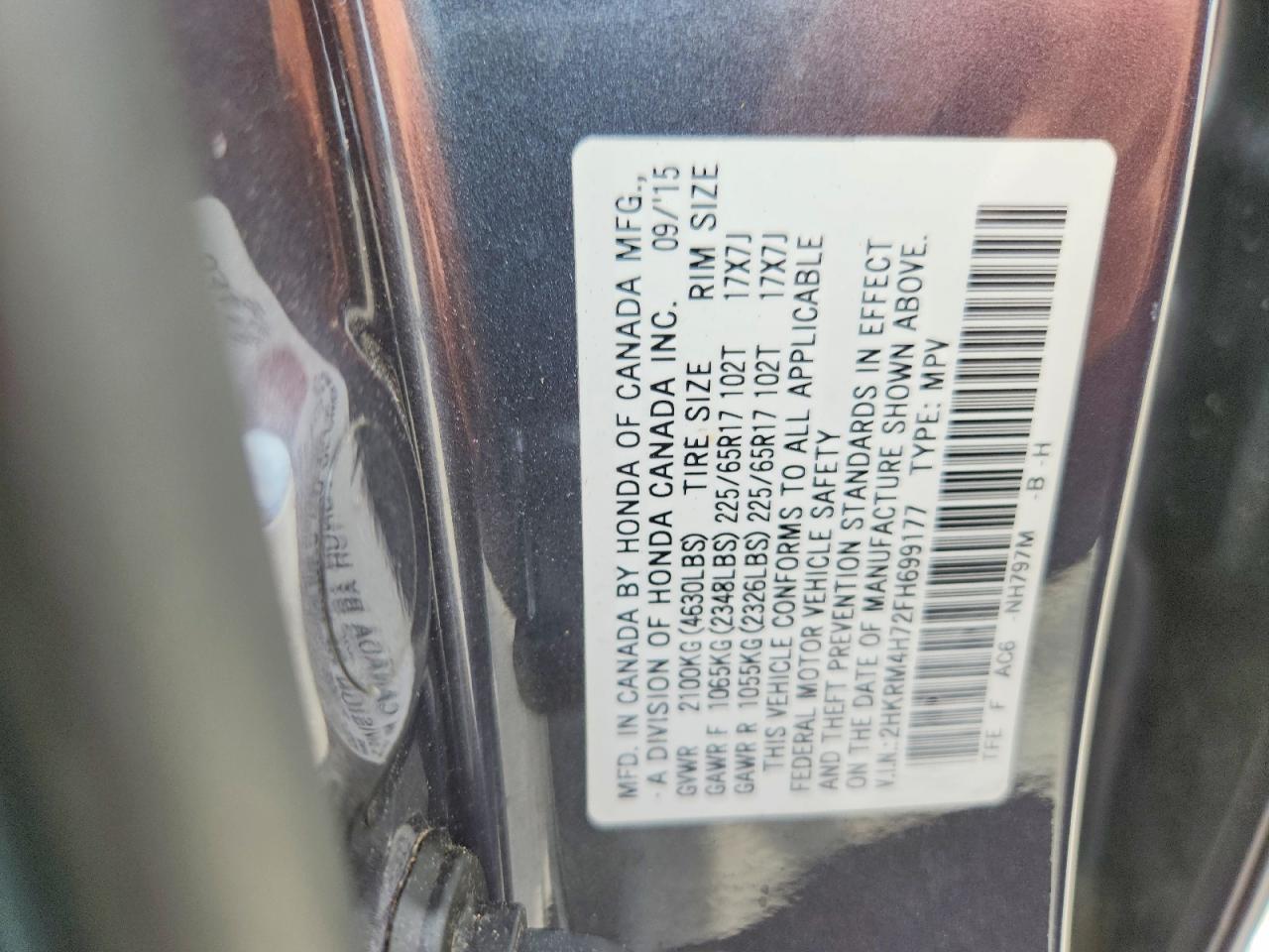 Honda Crv Exl