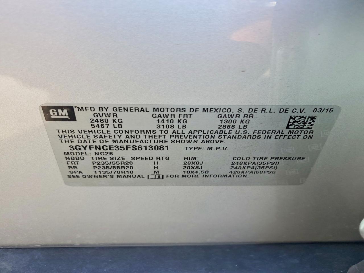 Cadillac SRX Performance Collection