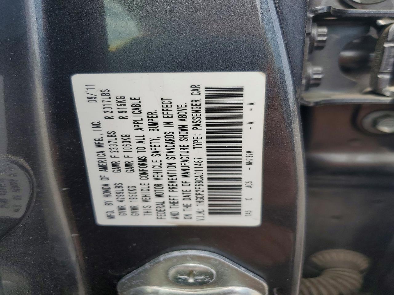 Honda Accord Se