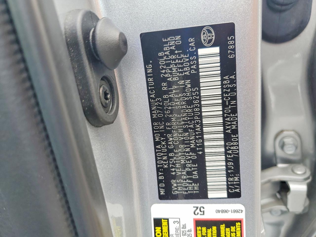Toyota Camry Se