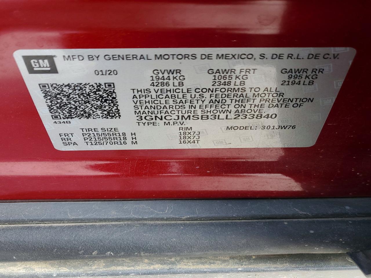 Chevrolet Trax Premier