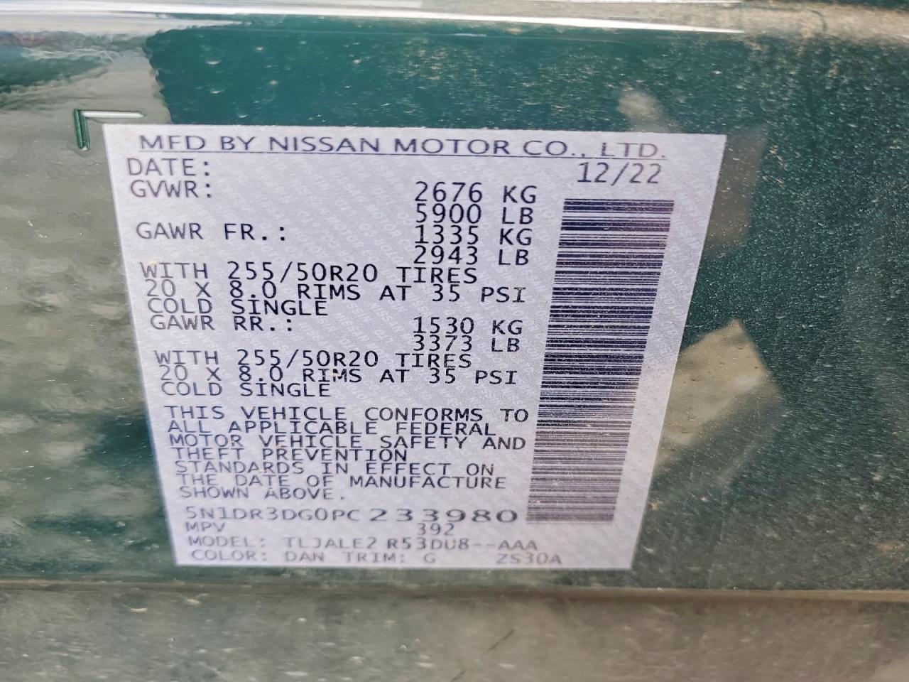 Nissan Pathfinder Platinum