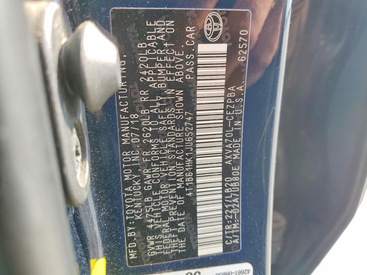 Toyota Camry Xse