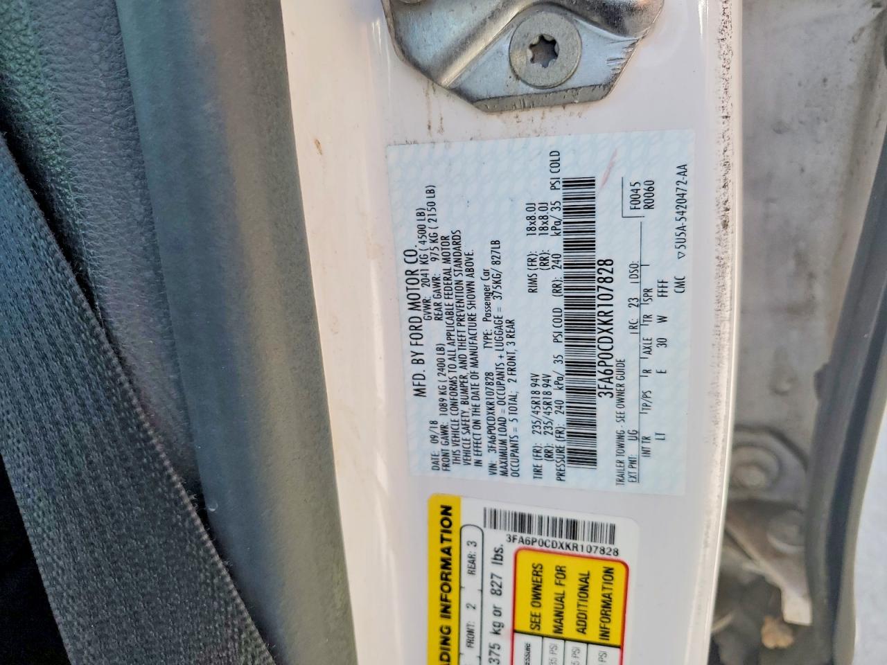 Ford Fusion Sel