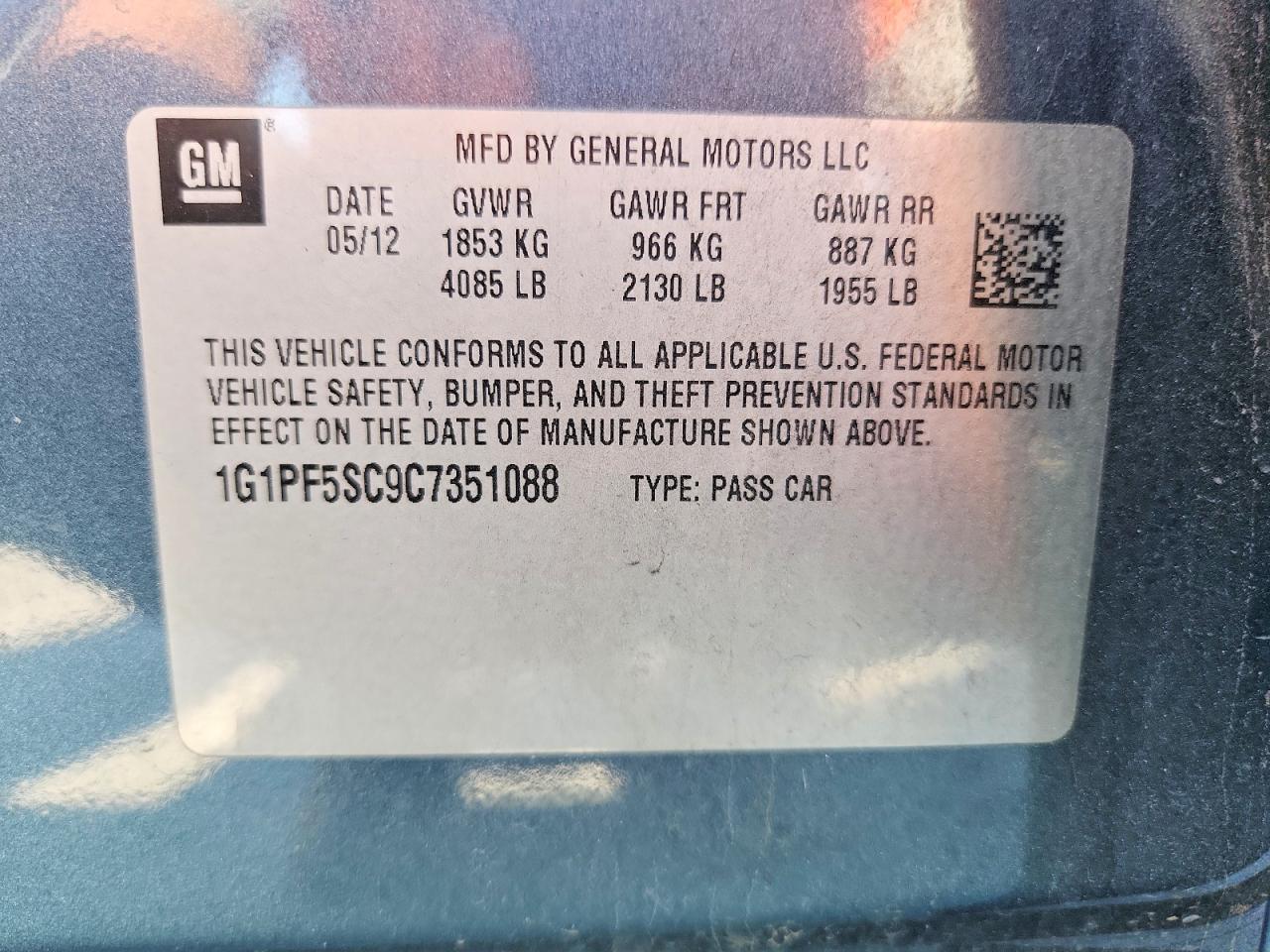Chevrolet Cruze Lt