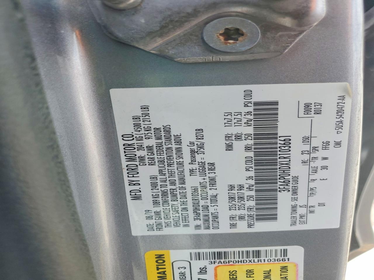 Ford Fusion Se