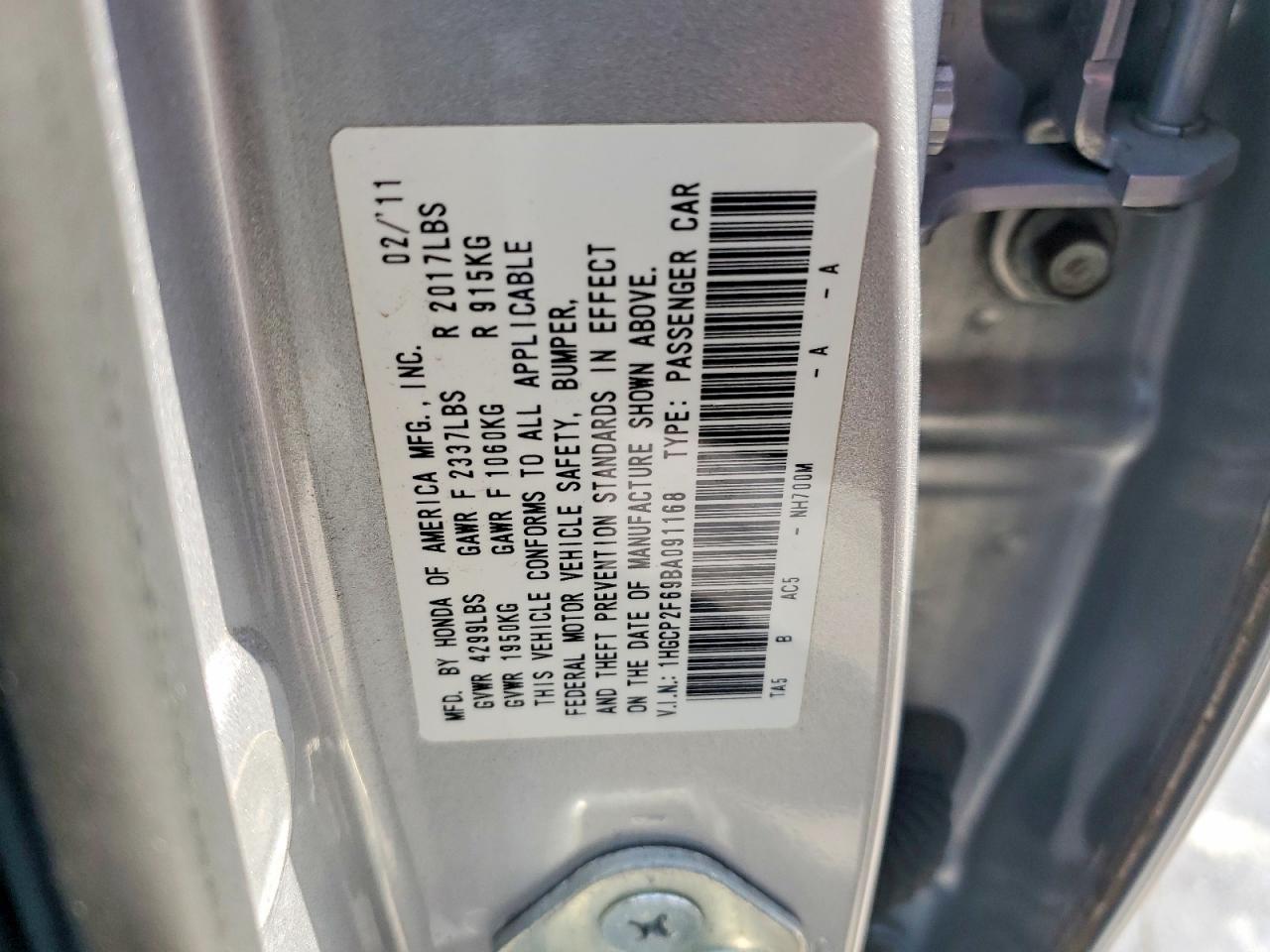 Honda Accord Se