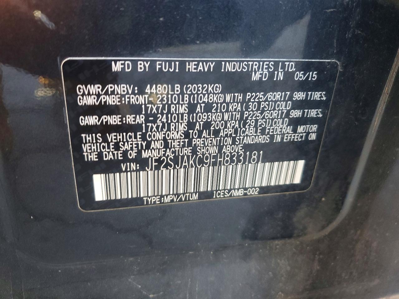 Subaru Forester 2.5i Limited