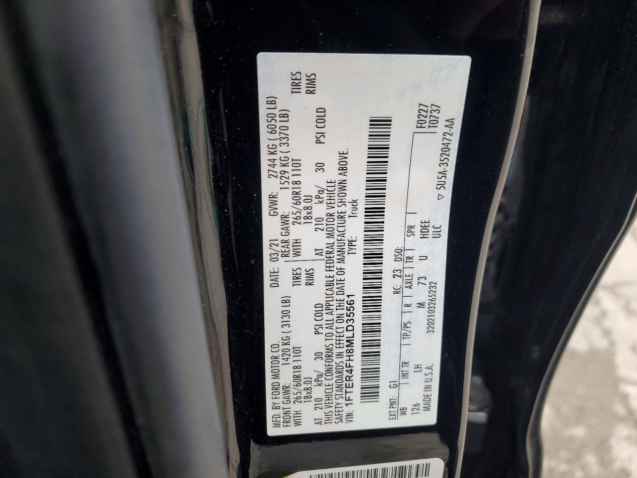 Ford Ranger Xl