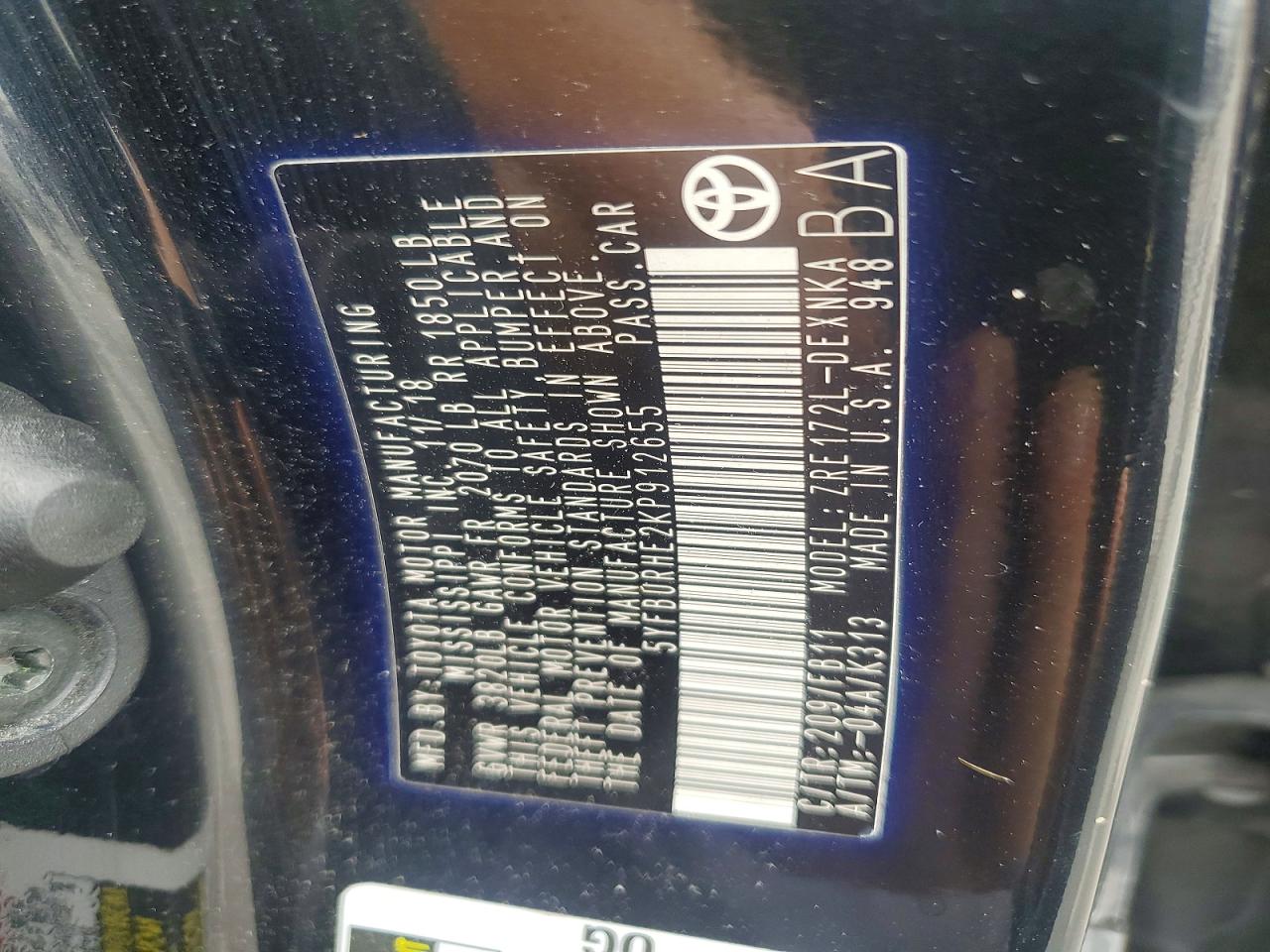 Toyota Corolla Le