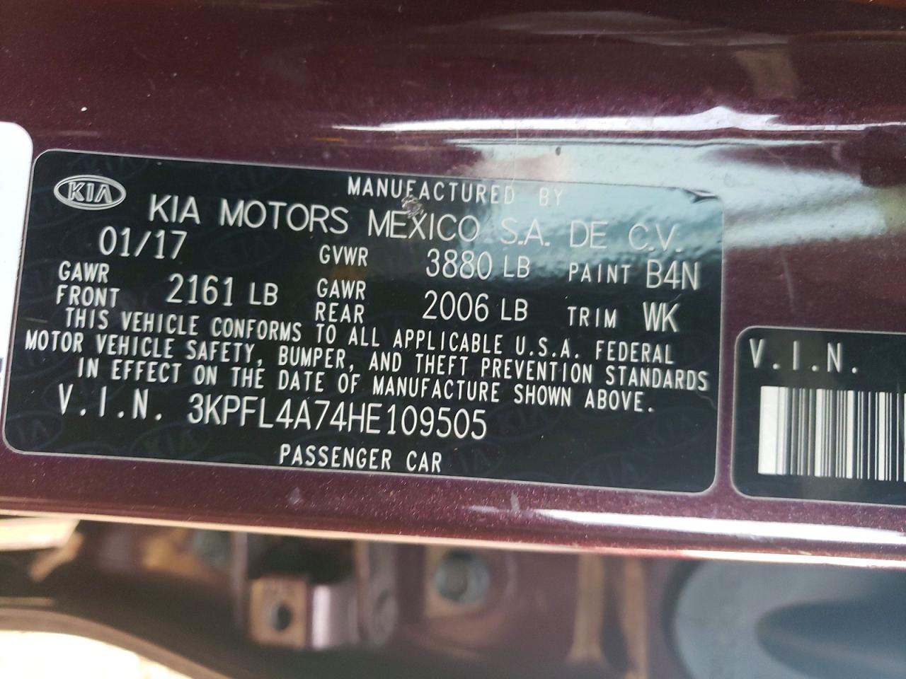 Kia Forte Lx
