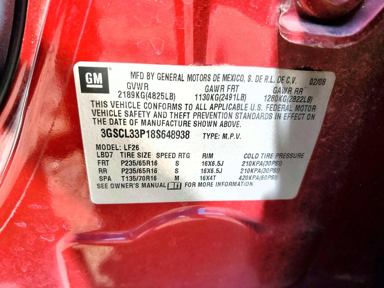 Saturn Vue Xe