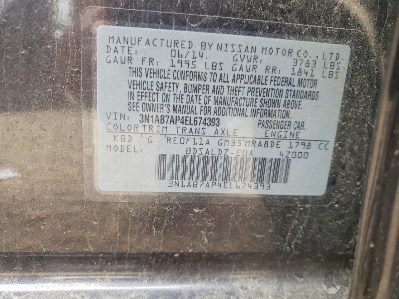 Nissan Sentra Sv