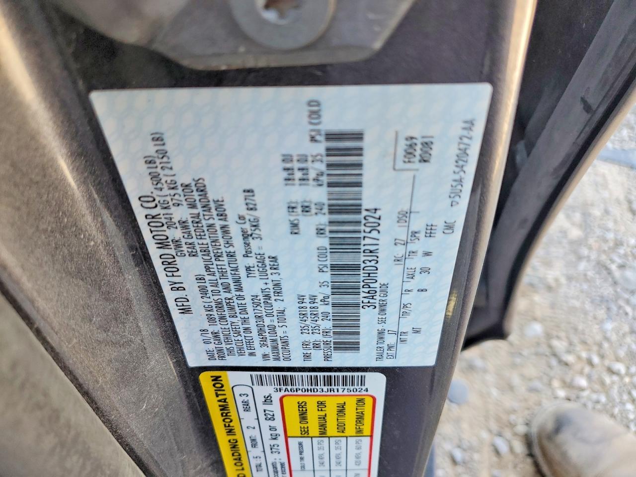 Ford Fusion Se