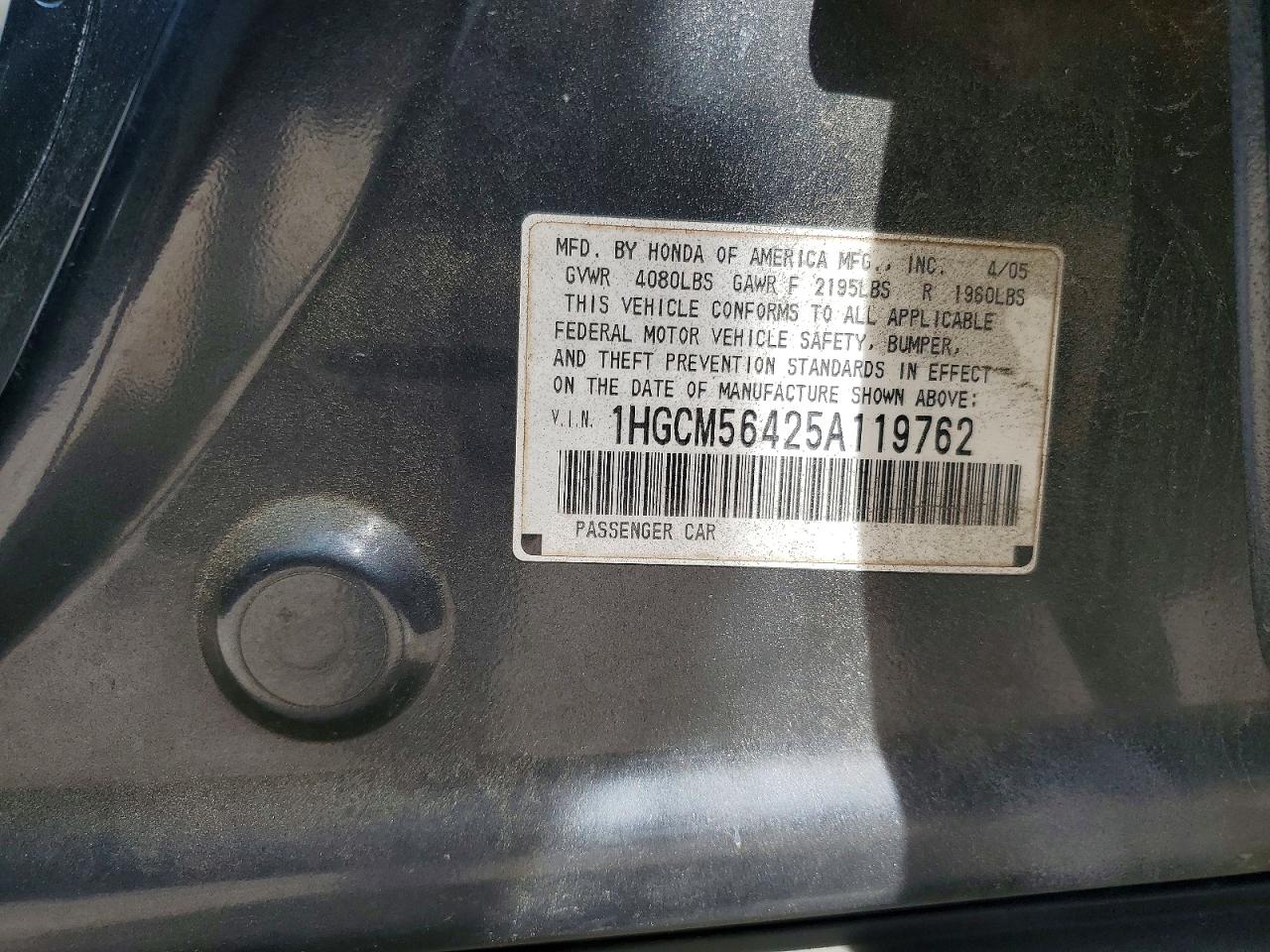 Honda Accord Lx